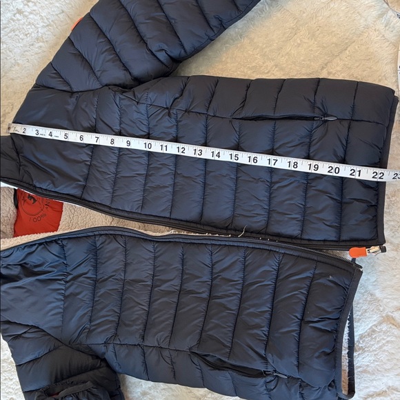 SAVE THE DUCK BOYS' PUFFER JACKET MOD. FINNEGAN IN NAVY BLUE - Picture 8 of 8